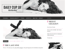 Tablet Screenshot of dailycupofblablabla.com
